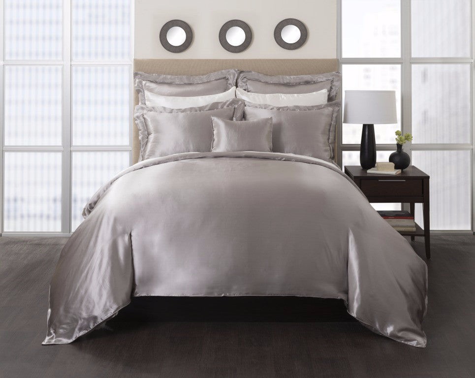 Charmeuse Silk Duvet Cover - Mari Ann