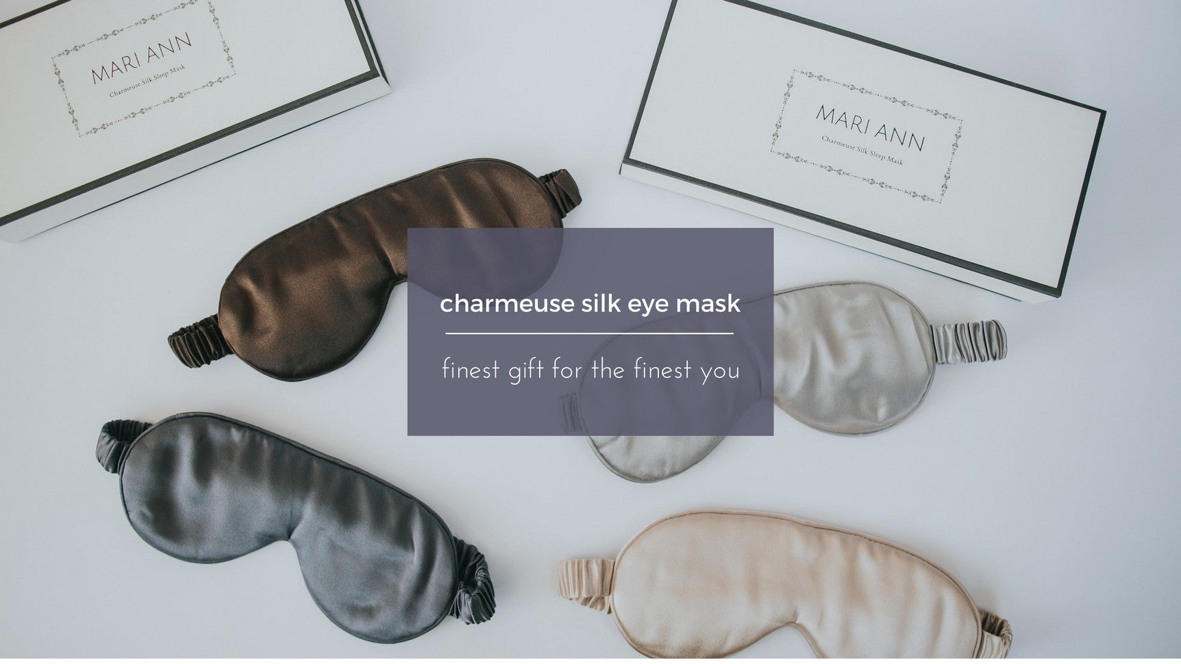 silk sleep mask, Mari Ann